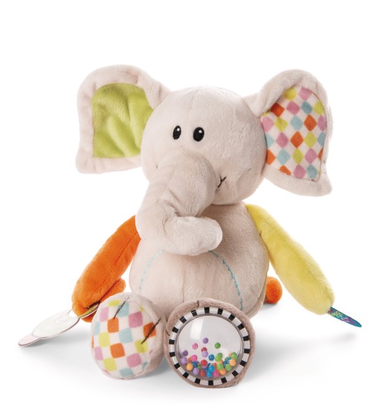 Activity cuddly toy elephant Dundi
