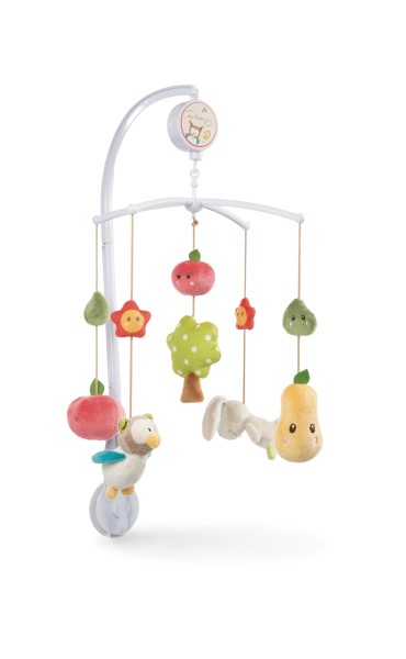 Musical Mobile Rabbit and Owl in gift box