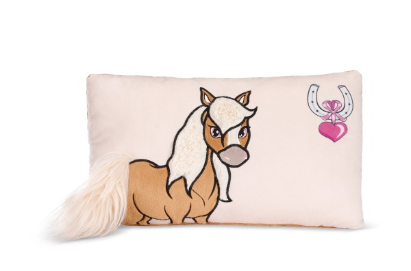 Rectangular Cushion Pony Lorenzo Mystery Hearts