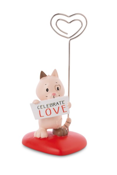Fotohalter Katze "Celebrate Love"