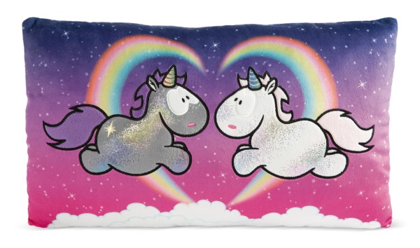 Rectangular Cushion Unicorns Star Bringer & Moon Keeper Theodor & Friends NICI GREEN