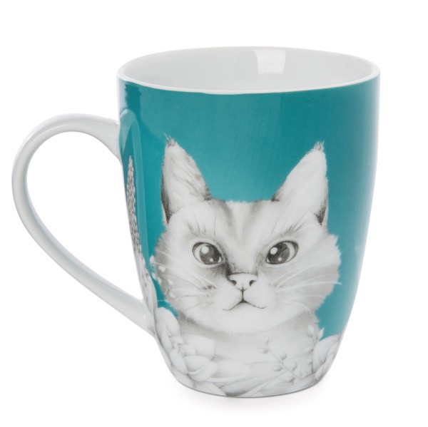 Porcelain Mug Cat Meowlina