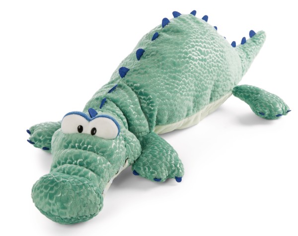 Lying Cuddly Toy Crocodile Croco McDile Wild Friends NICI Green