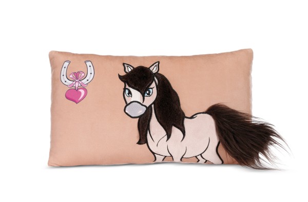 Rectangular Cushion Pony Loretta Mystery Hearts