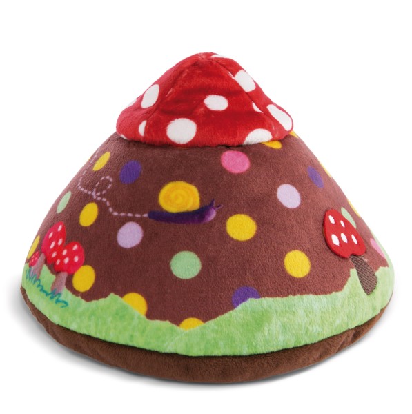 Play Cushion Mole and Mound Forest Friends NICI Green