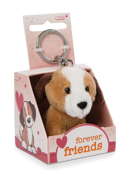Schlüsselanhänger Hund "Forever Friends" in Geschenkverpackung
