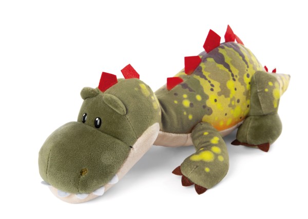 Lying Soft Toy Dino Fossily NICI GREEN