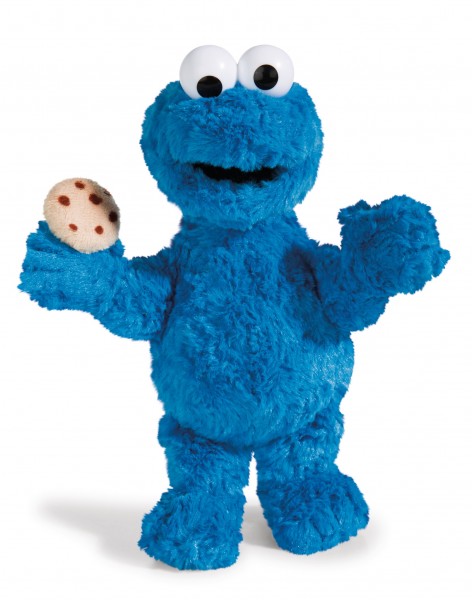 Cuddly toy Sesame Street Cookie Monster 35cm