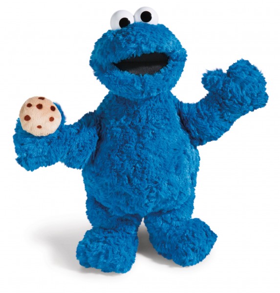 Cuddly toy Sesame Street Cookie Monster 45cm