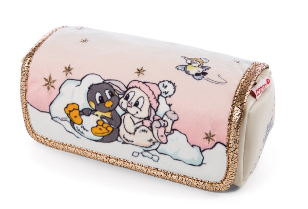 Pencil Pouch to roll Winter Friends 2022 NICI GREEN