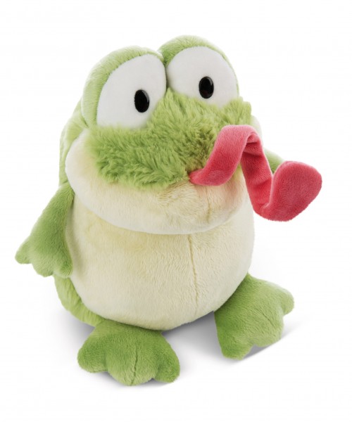Sitting Cuddly Toy Frog NICI Green
