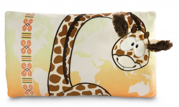 Rectangular Cushion Giraffe Gina NICI Green