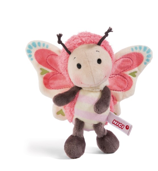 Cuddly Toy Butterfly pink