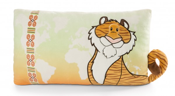 Rectangular Cushion Tiger Tiger-Lilly NICI Green